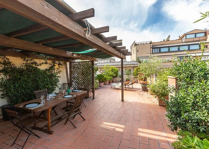 Apartment Amazing New Penthouse With Terrace Jewish Ghetto Rom